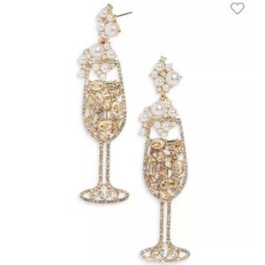 BAUBLEBAR
Sip Sip Hooray. Fun and festive champagne earrings